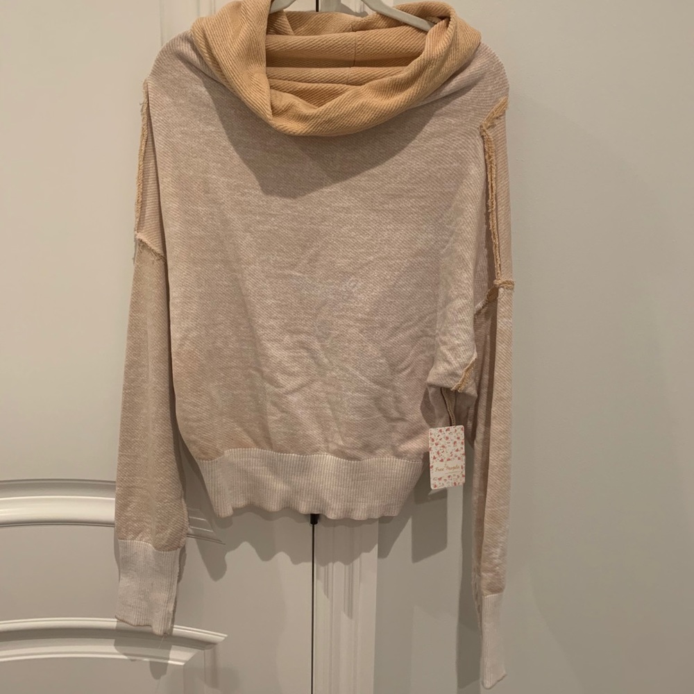 Free People Ricky Slouch in Peach Fizz - Picture 4 of 7